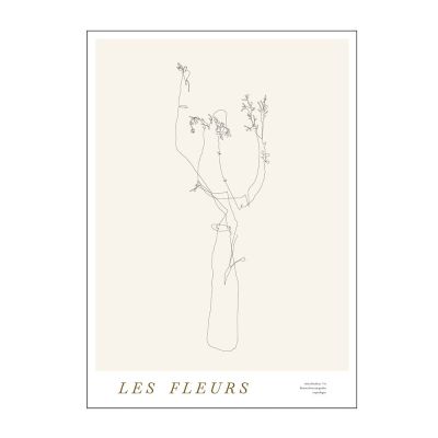 Poster & Frame - Mie & Him Juliste 30x40 cm Les fleurs 02