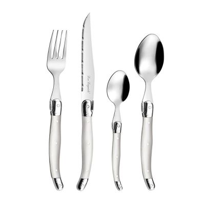 Lou Laguiole - Tradition Aterimet 24 osaa Pearl