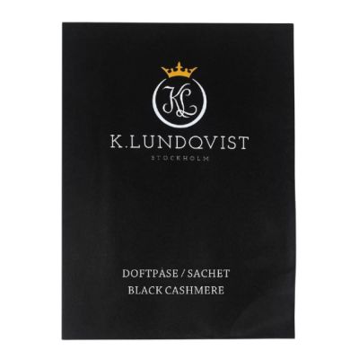 K. Lundqvist Stockholm - Black Cashmere Tuoksupussi