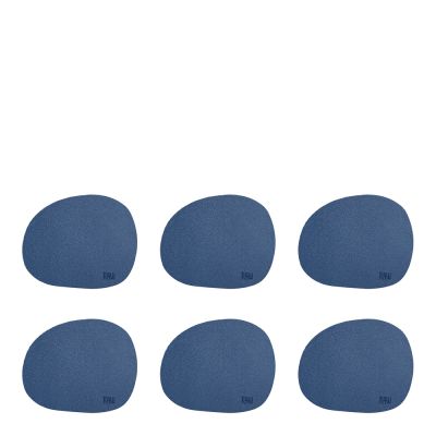 Aida - Raw Organic Lasinalunen 6 kol Dark Blue