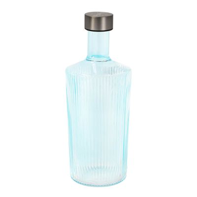 Paveau - Ribbed Elegance Lasipullo Lucky 1,25 L Turkoosi