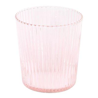 Paveau - Ribbed Elegance Juomalasi Pink 25 cl Vaaleanpunainen