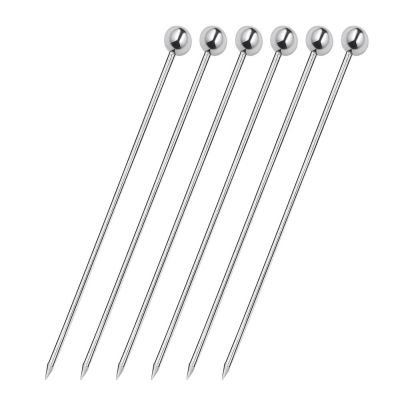 Cilio - Cocktailtikku 6 kpl Teräs