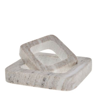 Lene Bjerre - Elina Pannunalusta 15x15 cm Tumma Hiekka