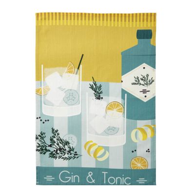 Coucke - Coucke Keittiöpyyhe 50x75 cm Gin & Tonic