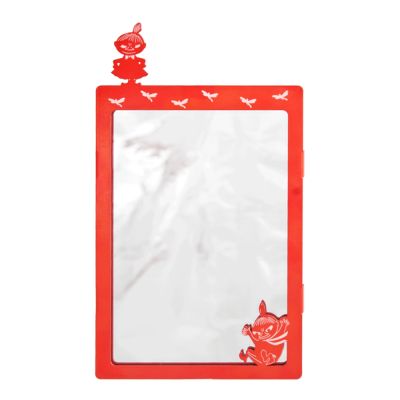 Pluto - Muumi Peili 15,5x27 cm Punainen