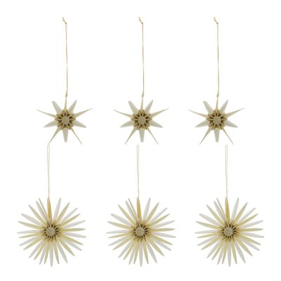 House Doctor - Stari Joulukoriste 6 kpl Off-white/Champagne