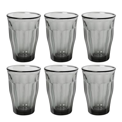 Duralex - Picardie Juomalasi 36 cl 6 kpl Harmaa