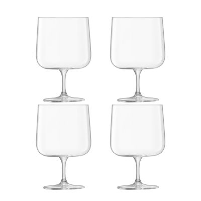 LSA International - Arc Viinilasi 34 cl 4 kpl Kirkas