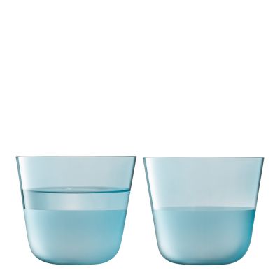 LSA International - Arc Juomalasi 26 cl 2 kpl Contrast Sky