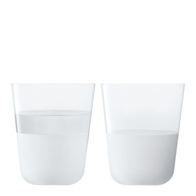 LSA International - Arc Juomalasi 38 cl 2 kpl Contrast Mist