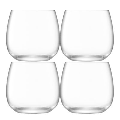 LSA International - Borough Juomalasi 37 cl 4 kpl Kirkas