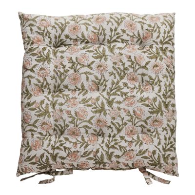 Lene Bjerre - Ivy Istuintyyny 45x45 cm Himmeänvihreä