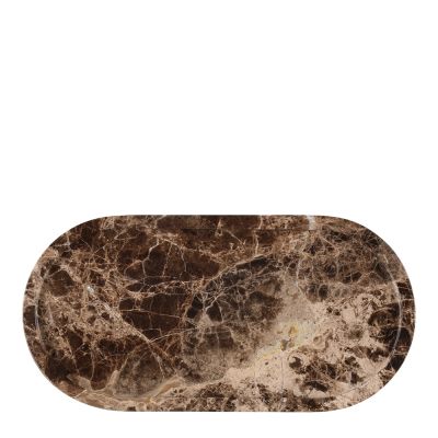 Maku Kitchen Life - Maku Tarjoilualusta marmori 30x15 cm Ruskea