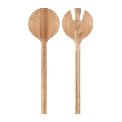 Maku Kitchen Life - Groove Salaattiottimet 30,5 cm 2 osaa Akaasia