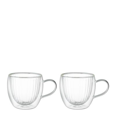 Maku Kitchen Life - Lasimuki uurrettu lasi 30 cl 2 kpl