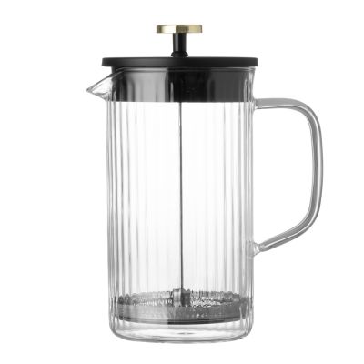 Maku Kitchen Life - Maku Ranskalainen pressopannu uurretulla lasilla 1,0 L