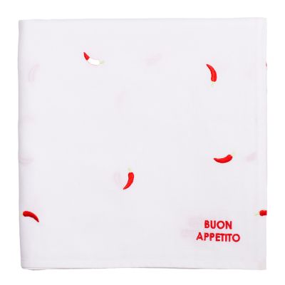 Vondels - Summer Party Pöytäliina Peppers 260×140 cm White