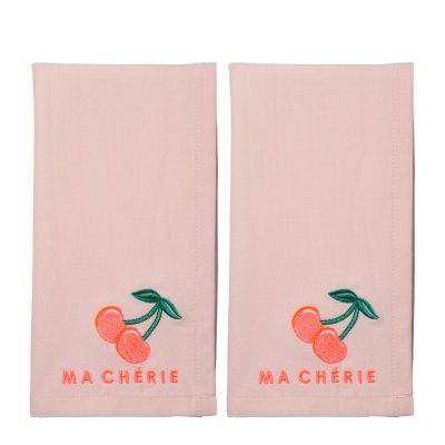 Vondels - Summer Party Servetti Ma cherie 45 cm 2 kpl Soft Pink