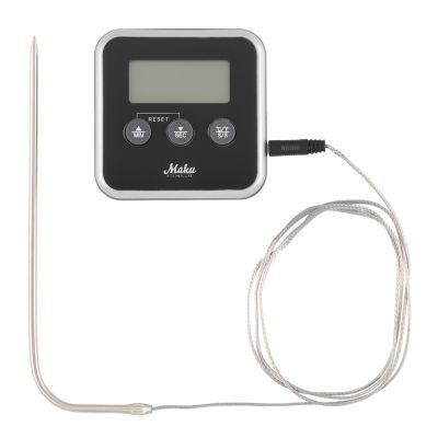 Maku Kitchen Life - Maku Digitaalinen Paistomittari Musta/Teräs