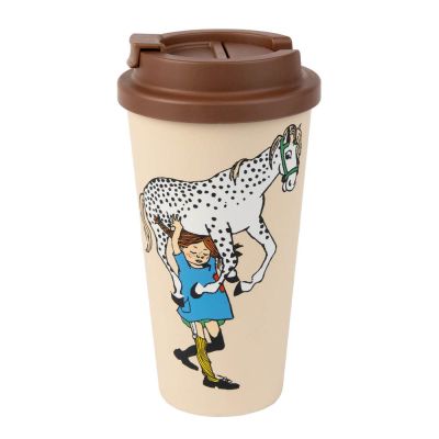 Nordicbuddies - Peppi take away Muki 45 cl Beige