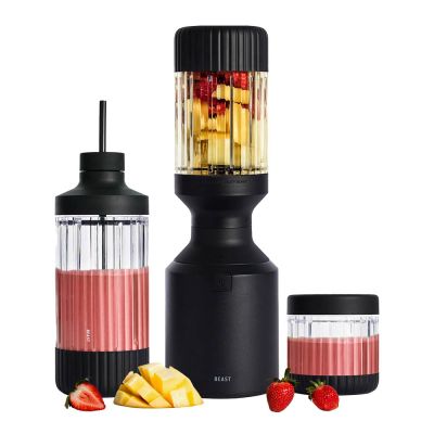 Beast - Mega 1200 Plus Tehosekoitin 1,2 L Carbon Black