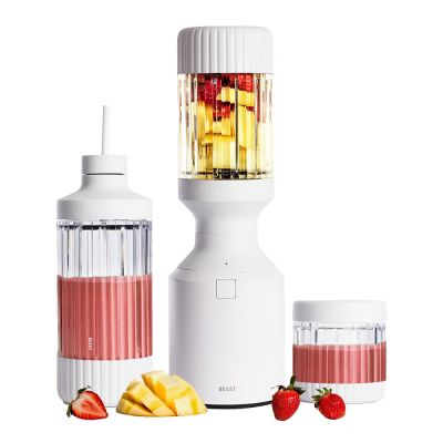 Beast - Mega 1200 Plus Tehosekoitin 1,2 L cloud White