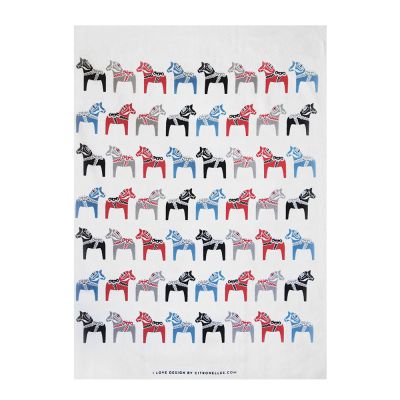 Citronelles - Dala Keittiöpyyhe 50x70 cm Monivärinen