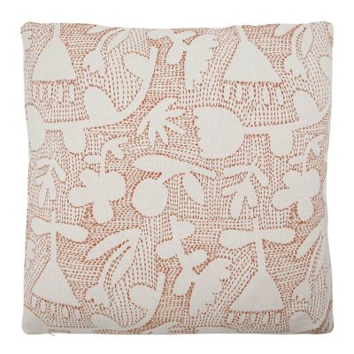 House Doctor - Sari Tyynynpäällinen 50x50 cm Offwhite/Ruskea