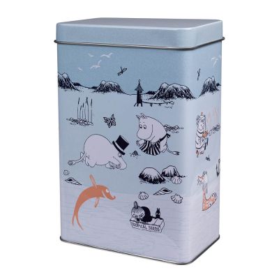 Martinex - Muumi Kahvipurkki rantaretki 20 cm Sininen