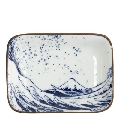 Tokyo Design Studio - Hokusai Choku Kulho 10 cm Sininen/Valkoinen