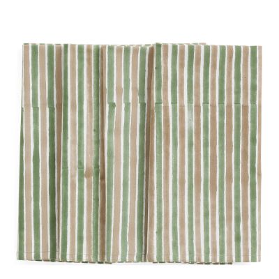 Chamois - Stripe Multi Lautasliina 50x50 cm 4 kpl Green
