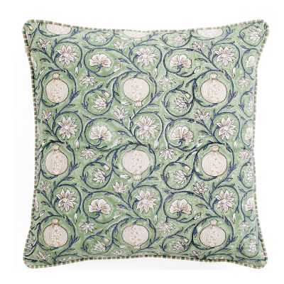 Chamois - Tangier Pomegranate Tyynynpäällinen 50x50 cm Green