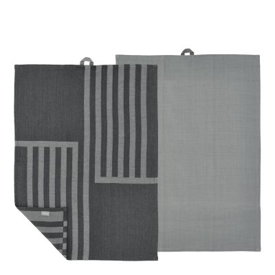 Södahl - Reflection Keittiöpyyhe 50x70 cm 2 kpl Ash