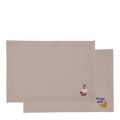 Södahl - Bistro Pöytätabletti 33x48 cm 2 kpl Coffee Brown