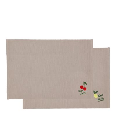 Södahl - Bistro Pöytätabletti 33x48 cm 2 kpl Vihreä