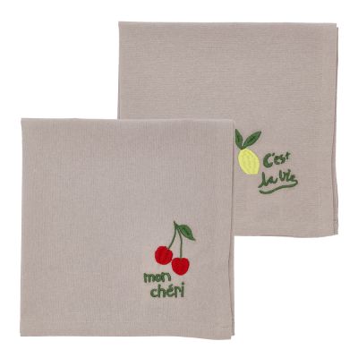 Södahl - Bistro Lautasliina 40x40 cm 2 kpl Vihreä