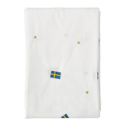 Södahl - Festlig Pöytäliina 140x270 cm Valkoinen