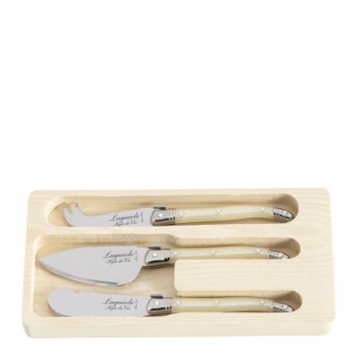 Laguiole Style de Vie - Laguiole Juustoveitsi 3 osaa Pearl