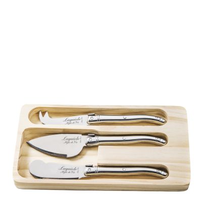 Laguiole Style de Vie - Laguiole Juustoveitsi 3 osaa Ruostumaton teräs