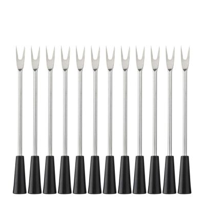 Laguiole Style de Vie - Laguiole Tapashaarukka 12 kpl Musta