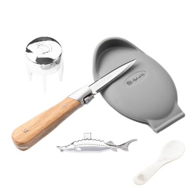 Laguiole Style de Vie - Oisteriveitsi 5 kpl Tammi