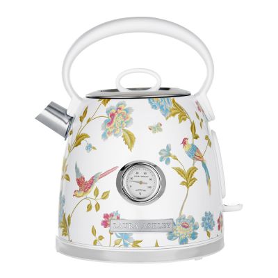 Laura Ashley - Dome Vedenkeitin Elveden 1,7L Valkoinen