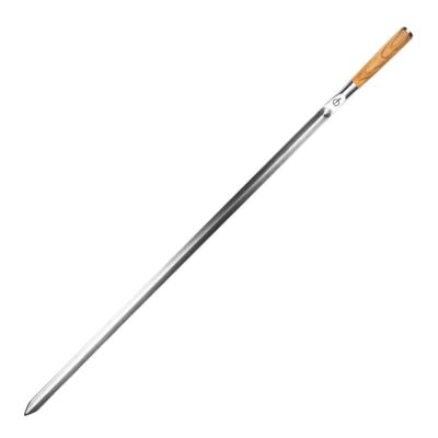 Forged - Churrasco Grillivarras V-muotoinen 60 cm Teräs/Oliivipuu