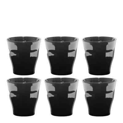 Duralex - Picardie Juomalasi 25 cl 6 kpl Musta