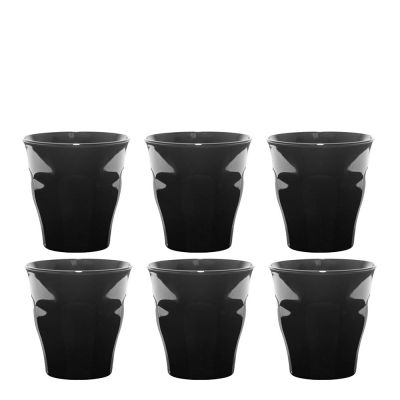 Duralex - Picardie Juomalasi 9 cl 6 kpl Musta