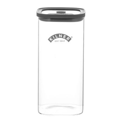 Kilner - Fresh L Säilytyspurkki 1,5 L Lasi/Harmaa