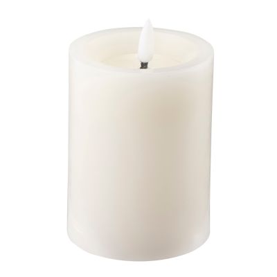 Edelweiss - LED Pöytäkynttilä 7,5x10 cm Ivory
