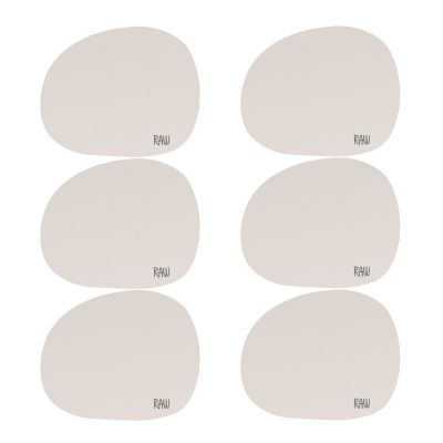 Aida - Raw Organic Lasinalunen 12x10 cm 6 kpl Spring Sand