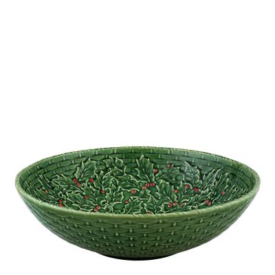Bordallo Pinheiro - Holly Kulho 35,5 cm Vihreä